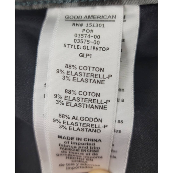 Good American Good Legs Leopard Print Women's Skinny Jeans 0/25 - Picture 4 of 4